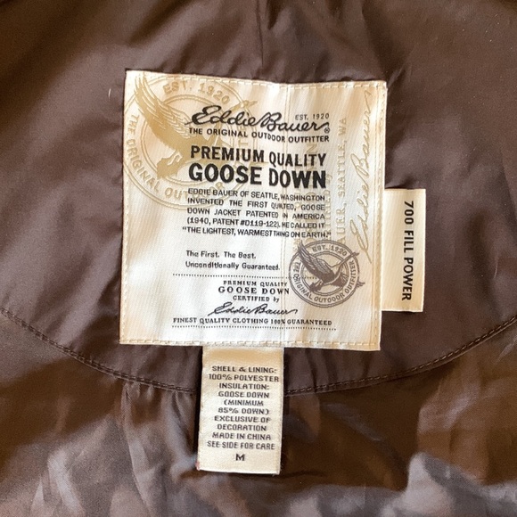 Eddie Bauer premium goose down puffer vest. - Picture 2 of 14